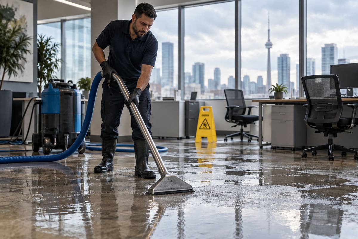 emergency office cleaning