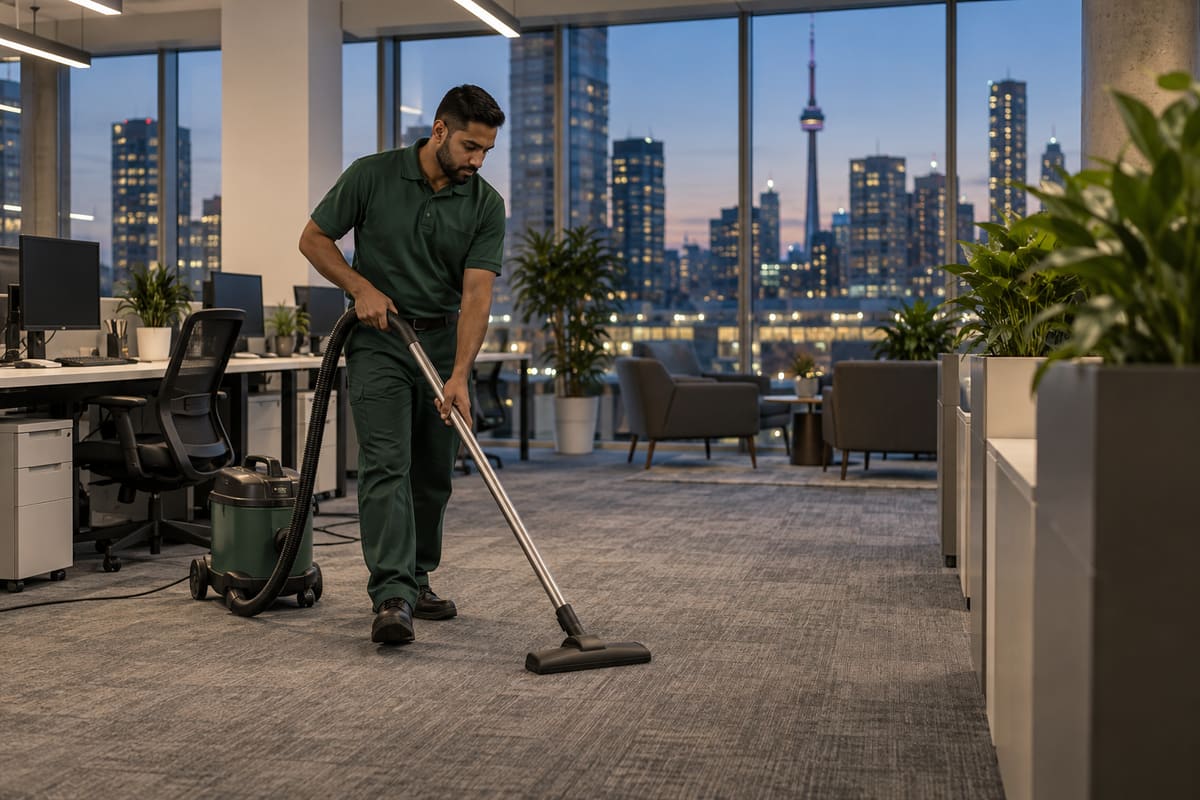 Toronto office space cleaning results